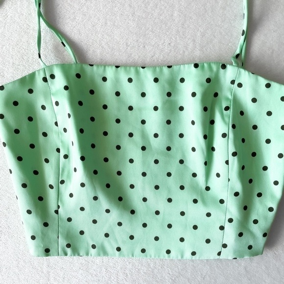 ZARA Satin Polkadot Cami - Picture 5 of 11